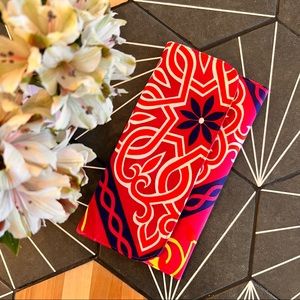 Egyptian Red & Pink Clutch